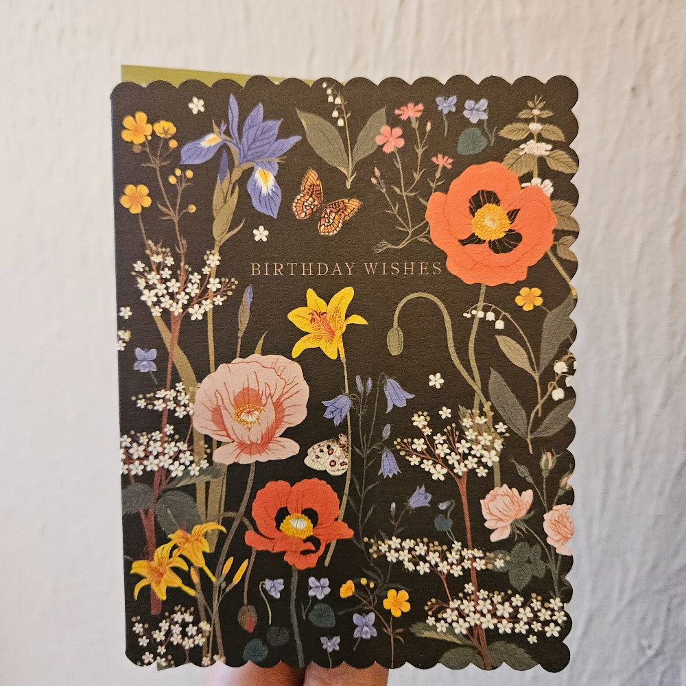 Wild Flowers Birthday Card|222