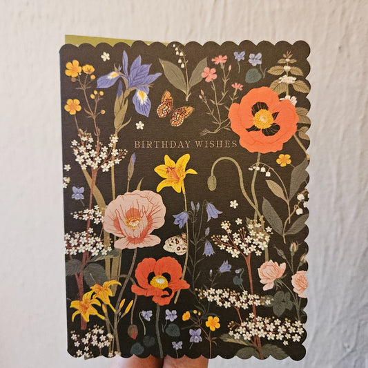Wild Flowers Birthday Card|222