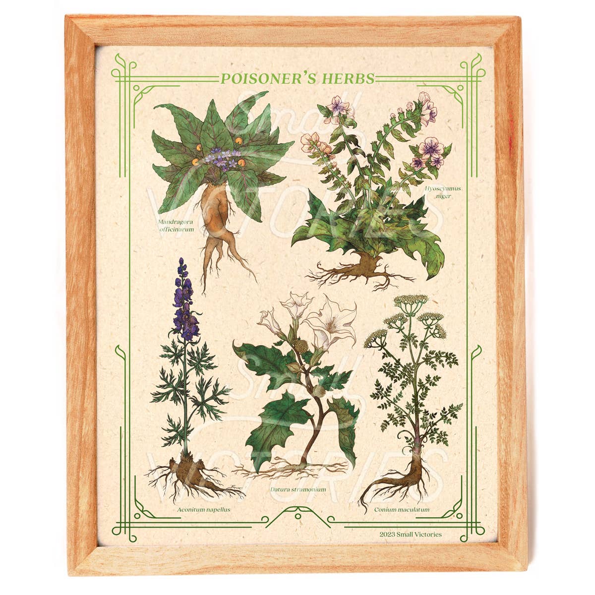 Poisoner's Herbs Print