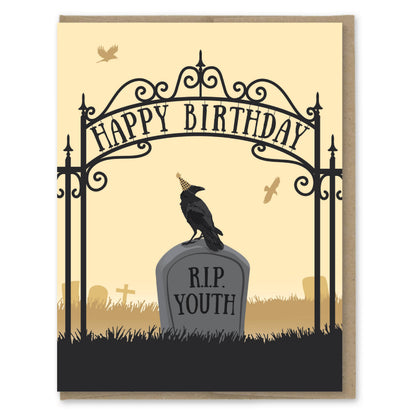 RIP Youth Birthday Card