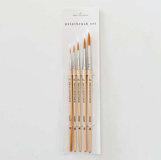 Watercolor Round Brush Set of 5|271