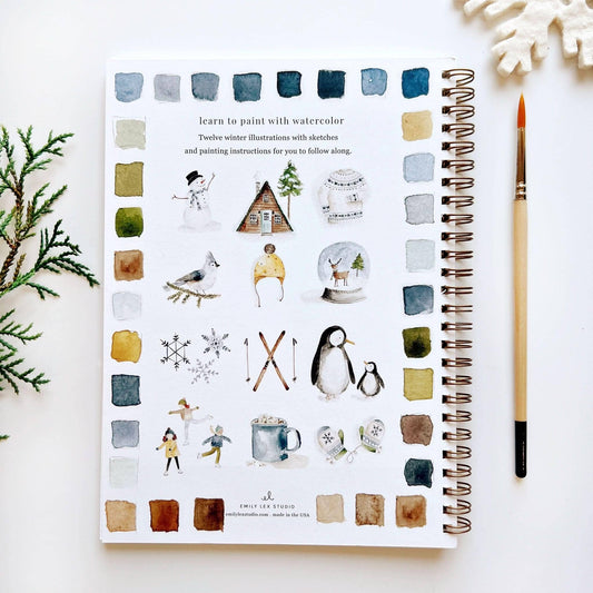Winter  Watercolor Workbook