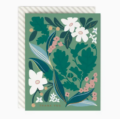 Thank you greeting card - purchase at The local bevy