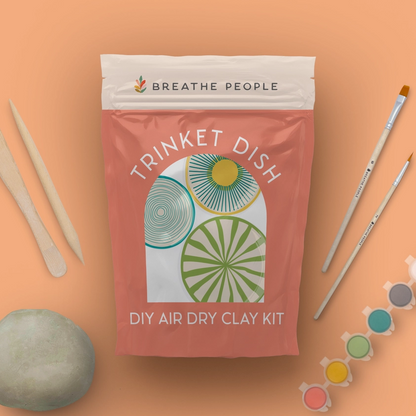Trinket Dish DIY Air Dry Clay Kit