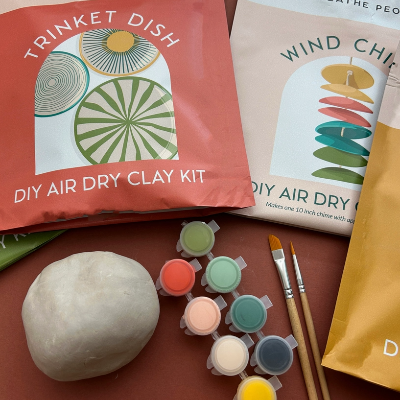 Trinket Dish DIY Air Dry Clay Kit