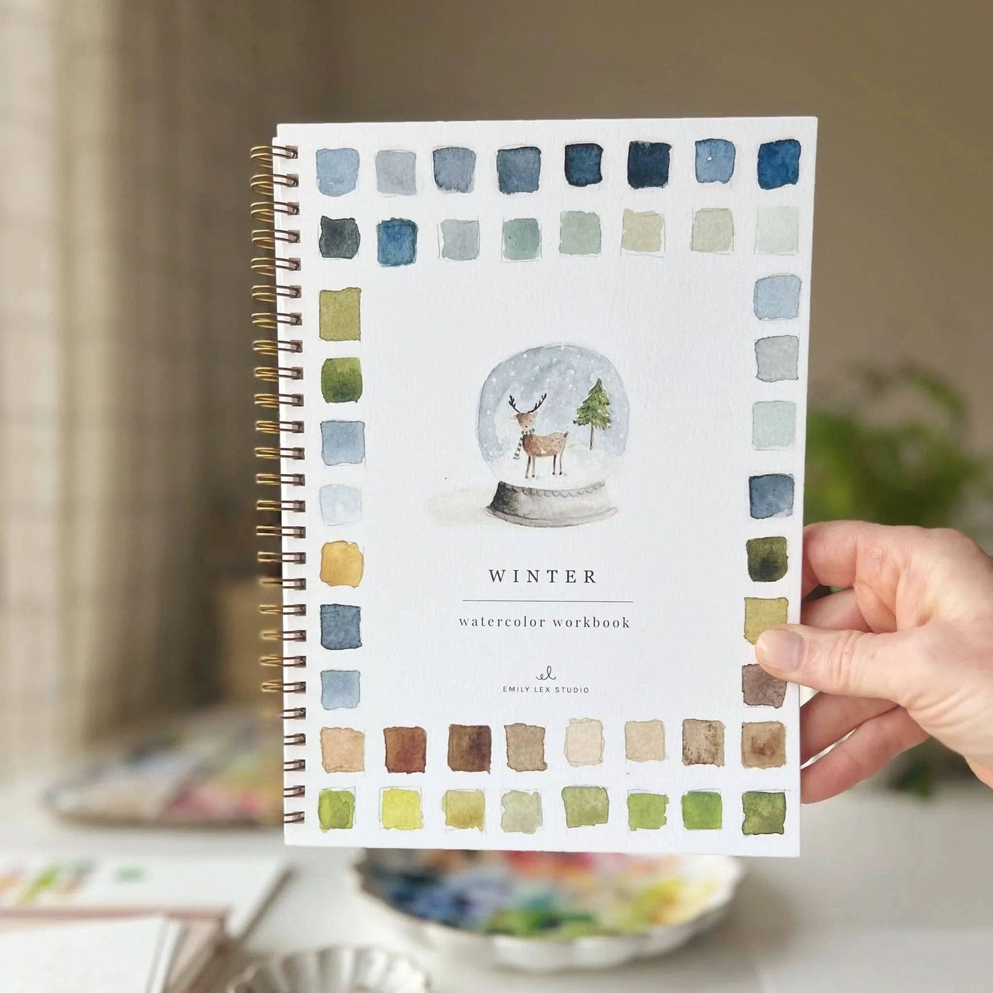 Winter  Watercolor Workbook