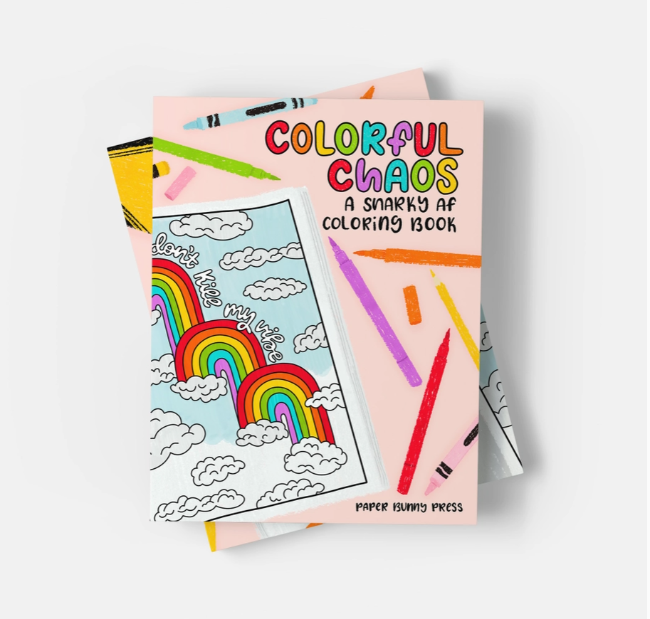 Snarky Adult Coloring Book | Colorful Chaos|261