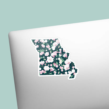 Missouri Magnolia Flower Sticker