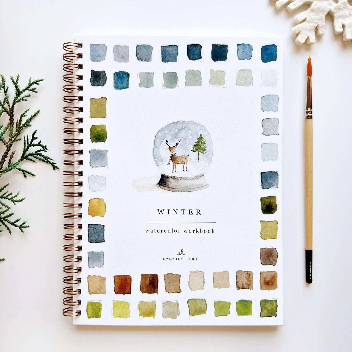 Winter  Watercolor Workbook
