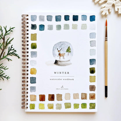 Winter  Watercolor Workbook