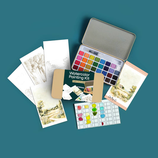 English Countryside Watercolor Kit