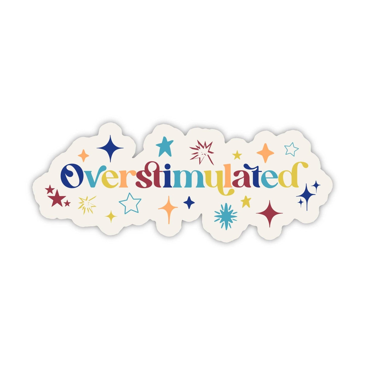 Overstimulated Sticker