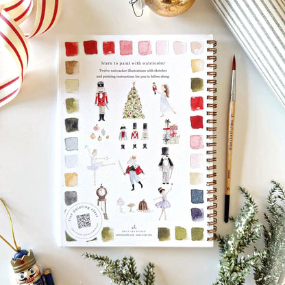 Nutcracker  Watercolor Workbook