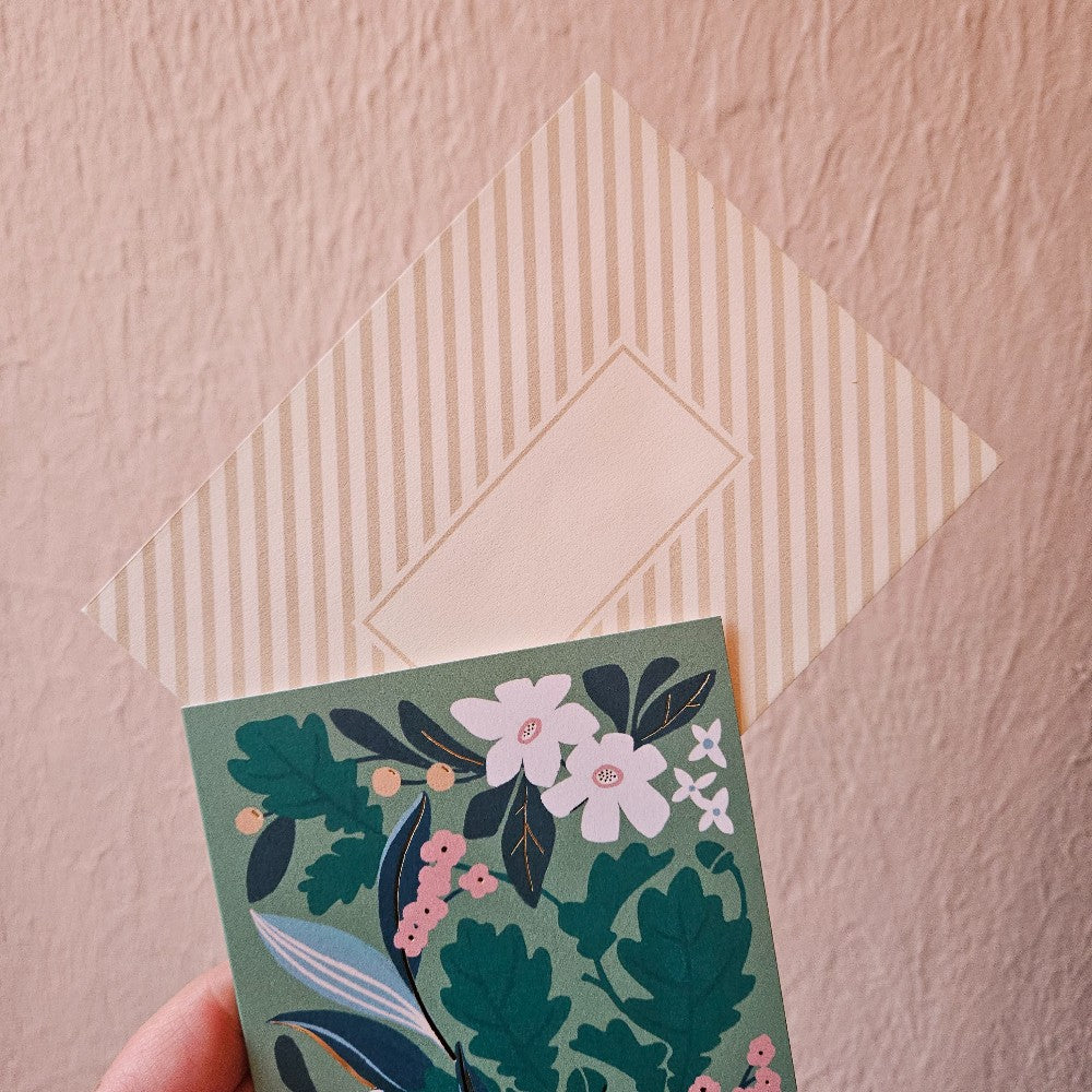 Thank You Green Floral|219