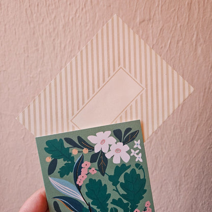 Thank You Green Floral|219
