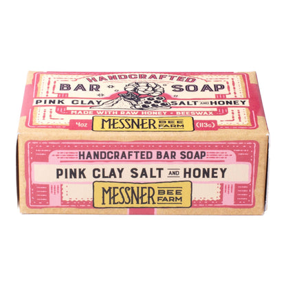 Pink Clay Salt & Honey Soap