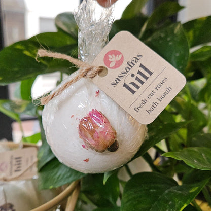 Bath Bomb | Fresh Cut Roses | Sassafras Hill | 7|175