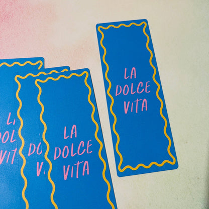 La Dolce Vita Bookmark