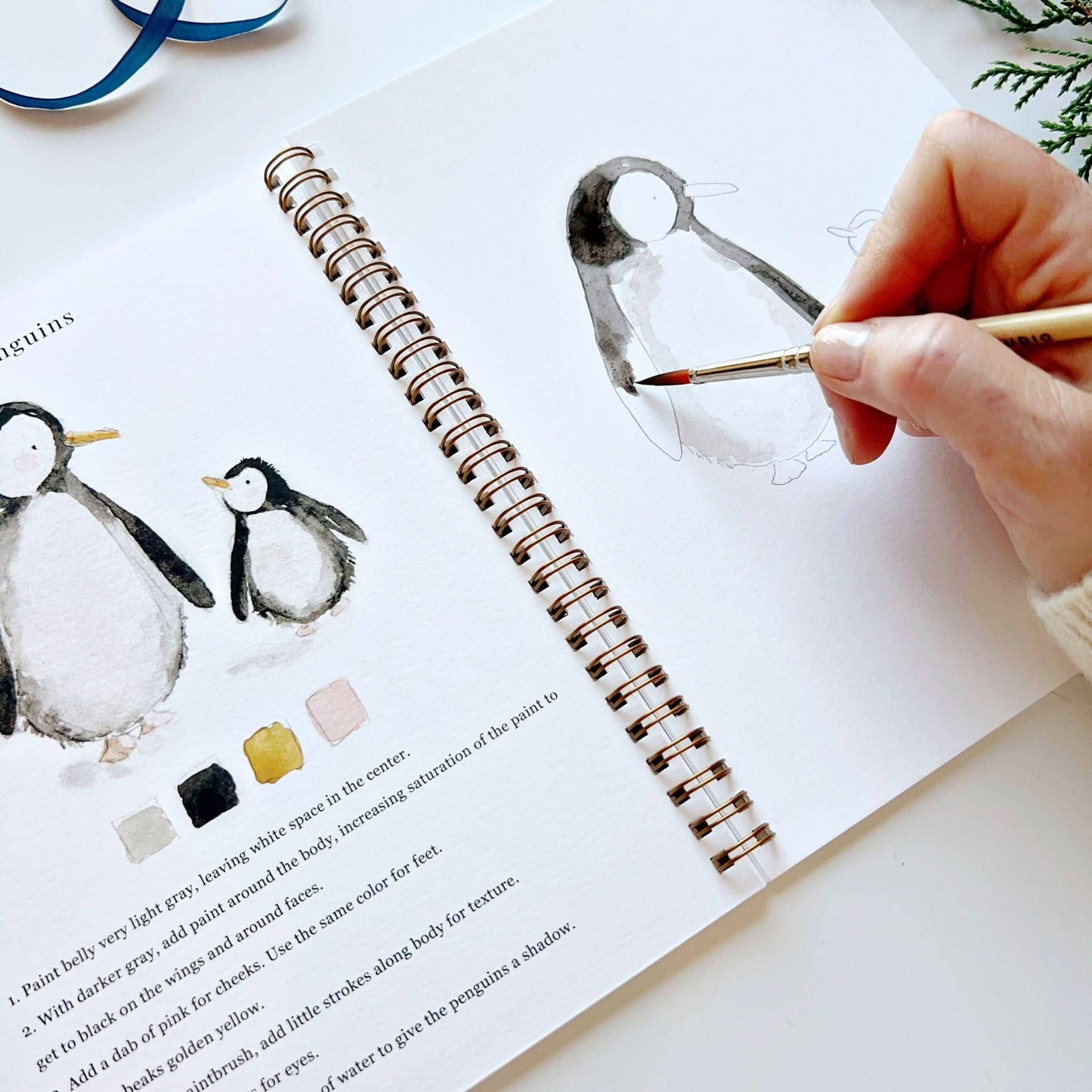 Winter  Watercolor Workbook