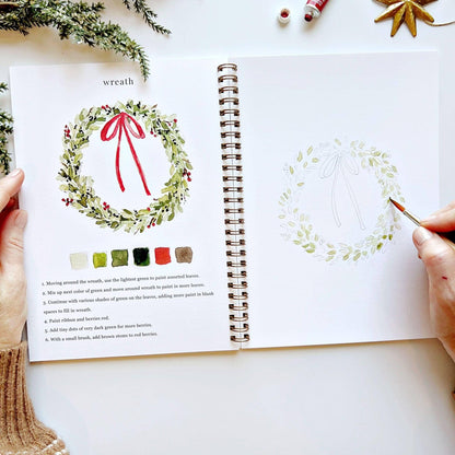 Christmas  Watercolor Workbook