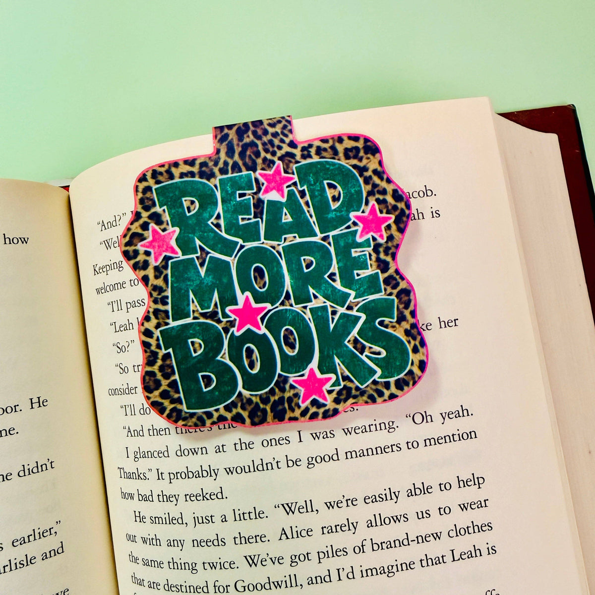 Read More Books Magnetic Bookmark
