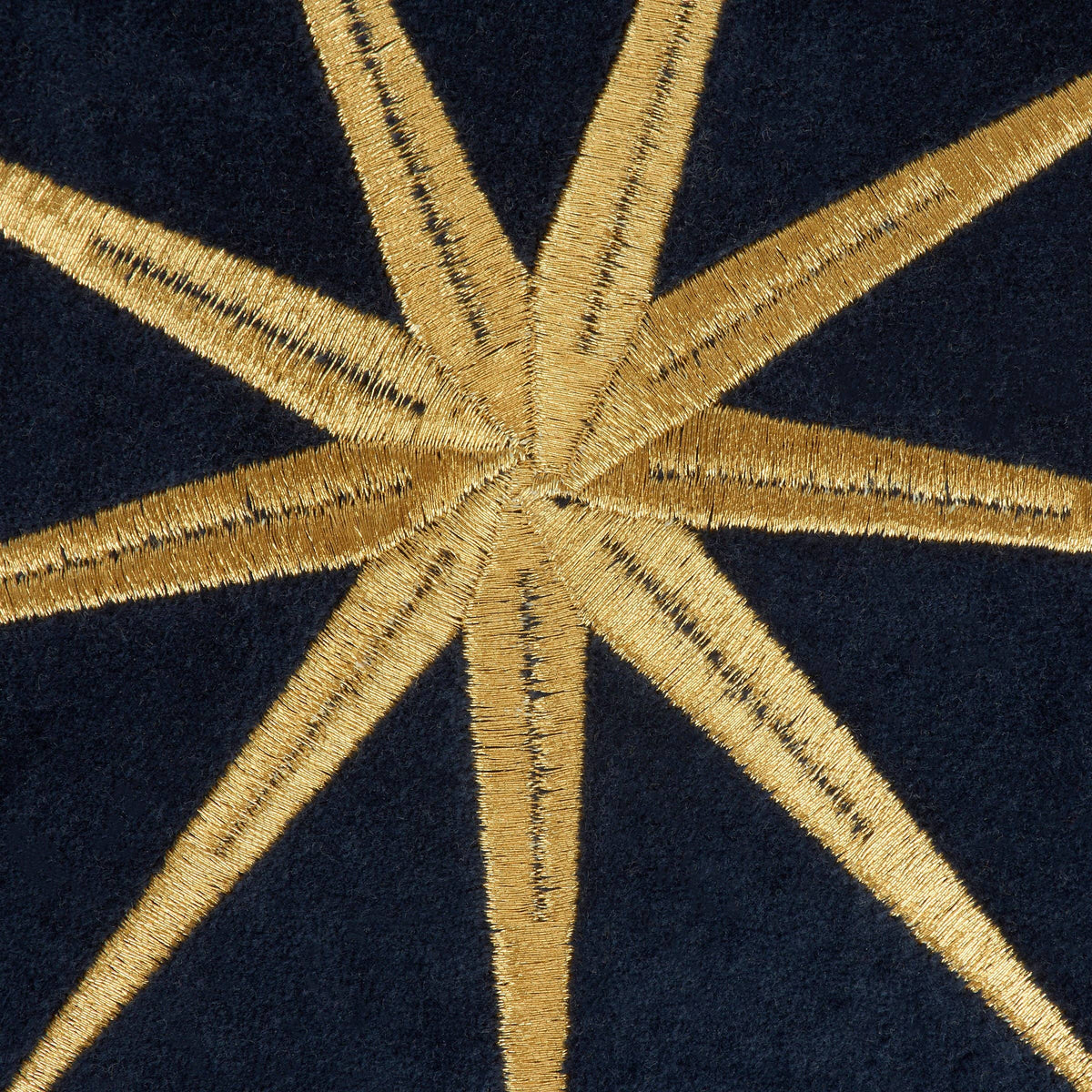 Gold Starburst Pillow