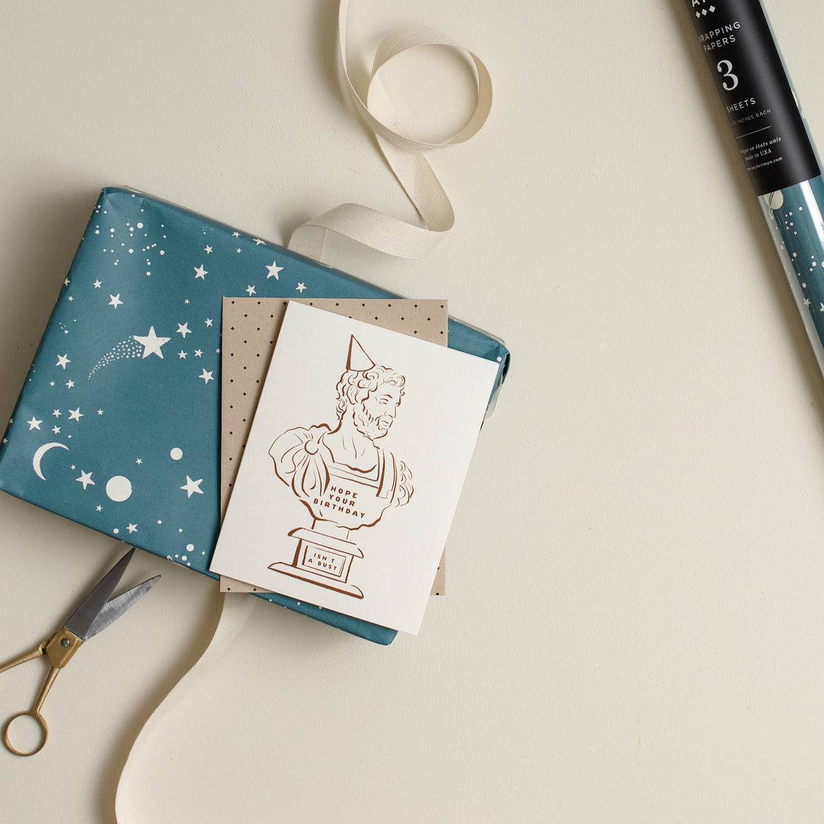 Birthday Bust Card
