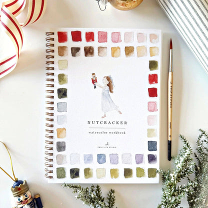 Nutcracker  Watercolor Workbook
