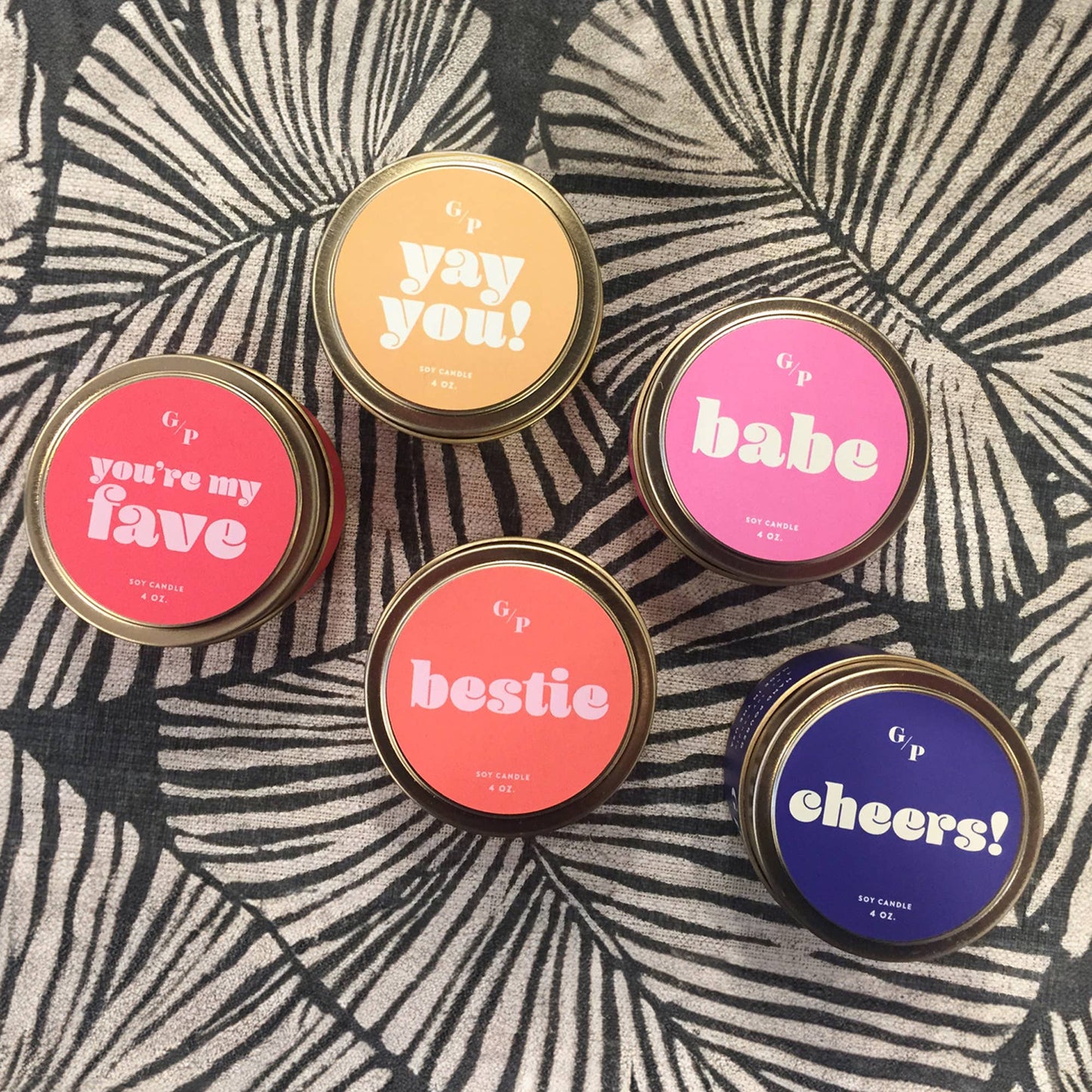 Cheers! Candle Tin
