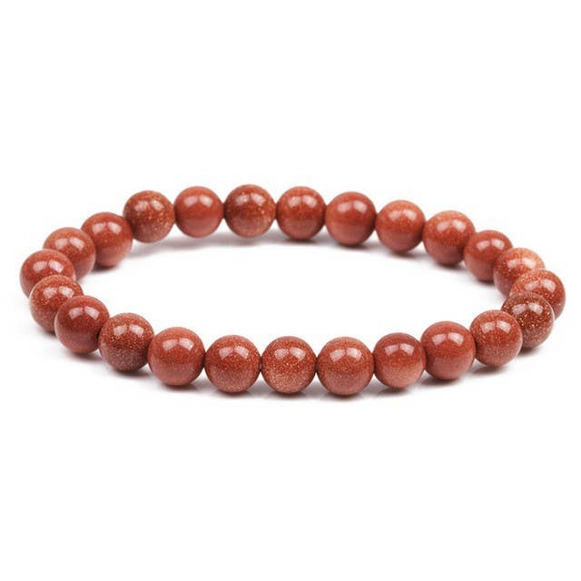 Goldstone Bracelet | 8mm