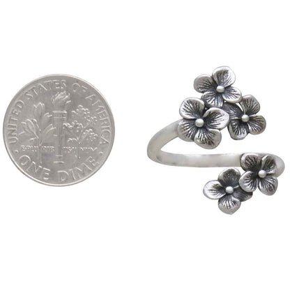 Bronze Hydrangea Ring