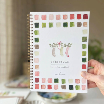 Christmas  Watercolor Workbook