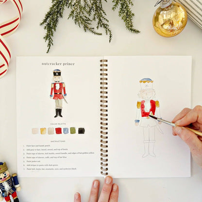 Nutcracker  Watercolor Workbook