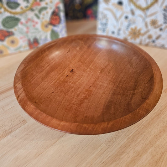 Bradford Pear Bowl | 2024-1309 D|80, Wood Bowl | Bradford Pear, bowls for breasts, handmade decorative wooden bowls. mike ilkiw, the local bevy